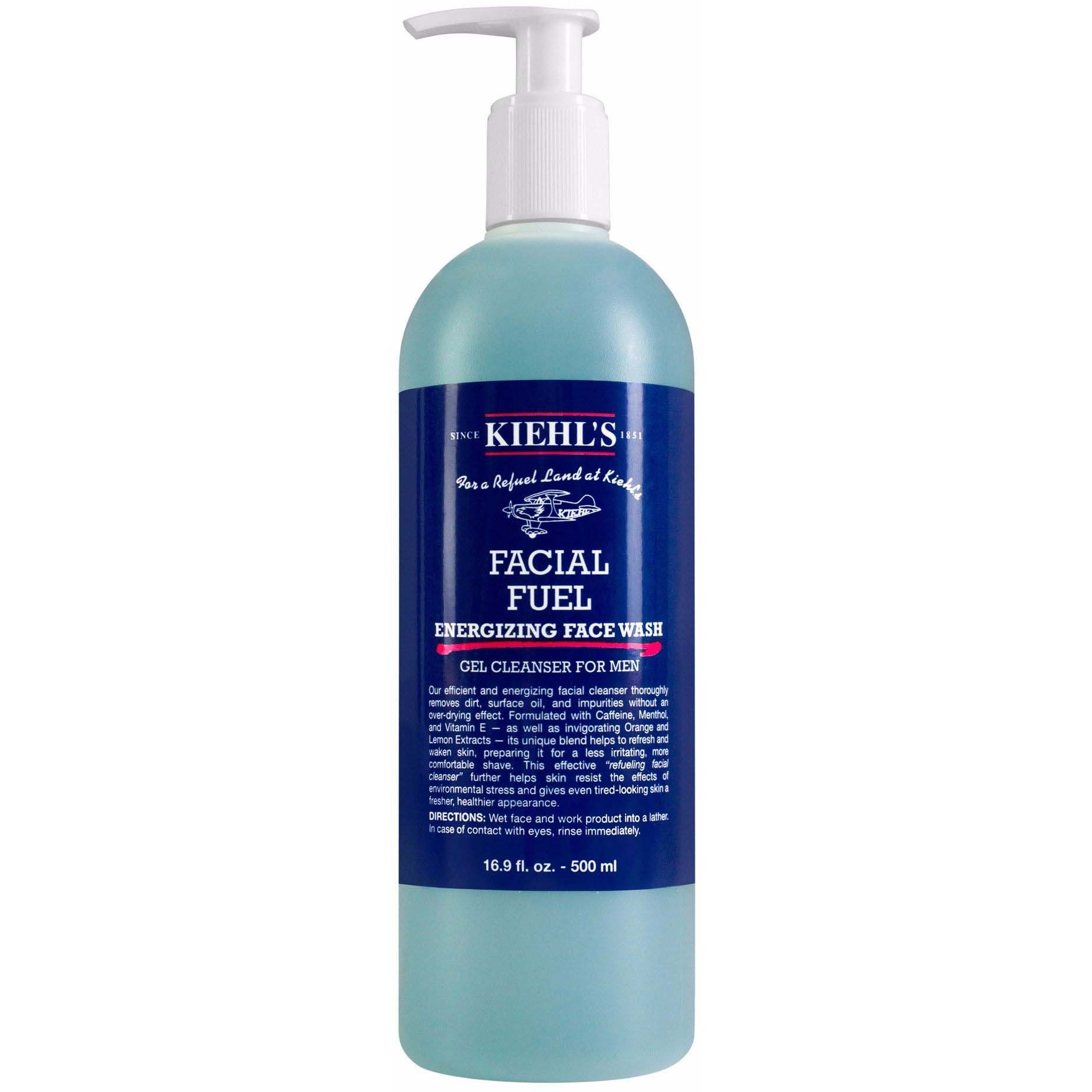 Фото - Засіб для очищення обличчя і тіла Kiehls Kiehl's Men Energetyzujący płyn do mycia twarzy 500 ml 