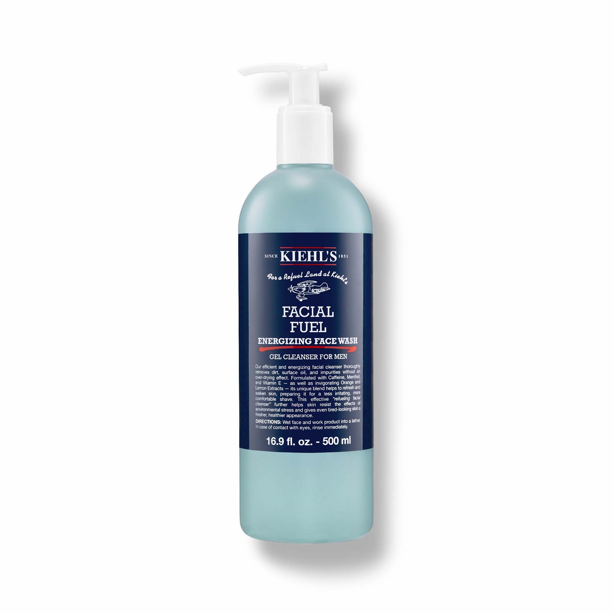 Kiehl's Men Facial Fuel Energizing Face Wash For Men 500 ml
