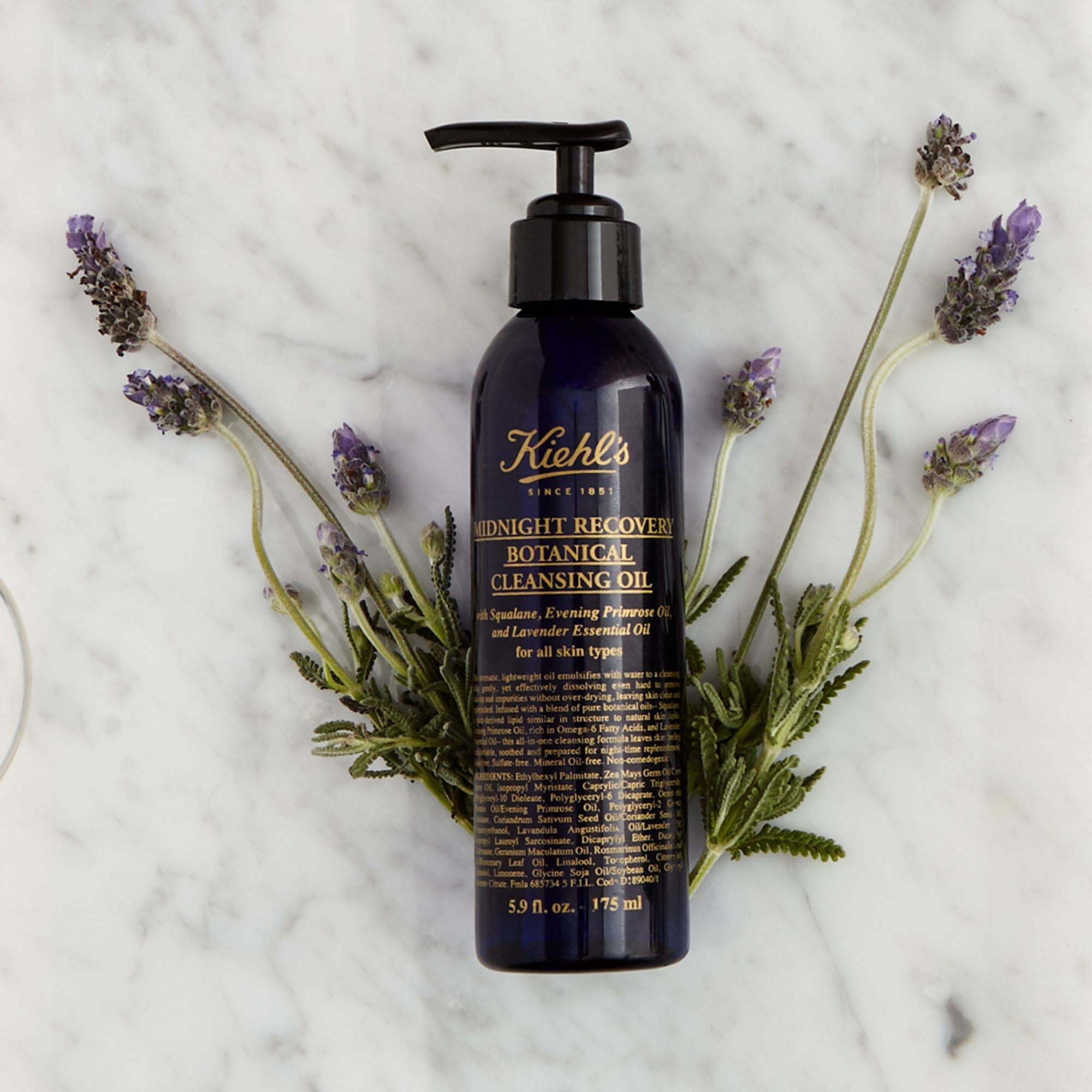 Kiehl's Midnight Recovery Botaniczny olejek oczyszczający 175 ml (obrázok 3)