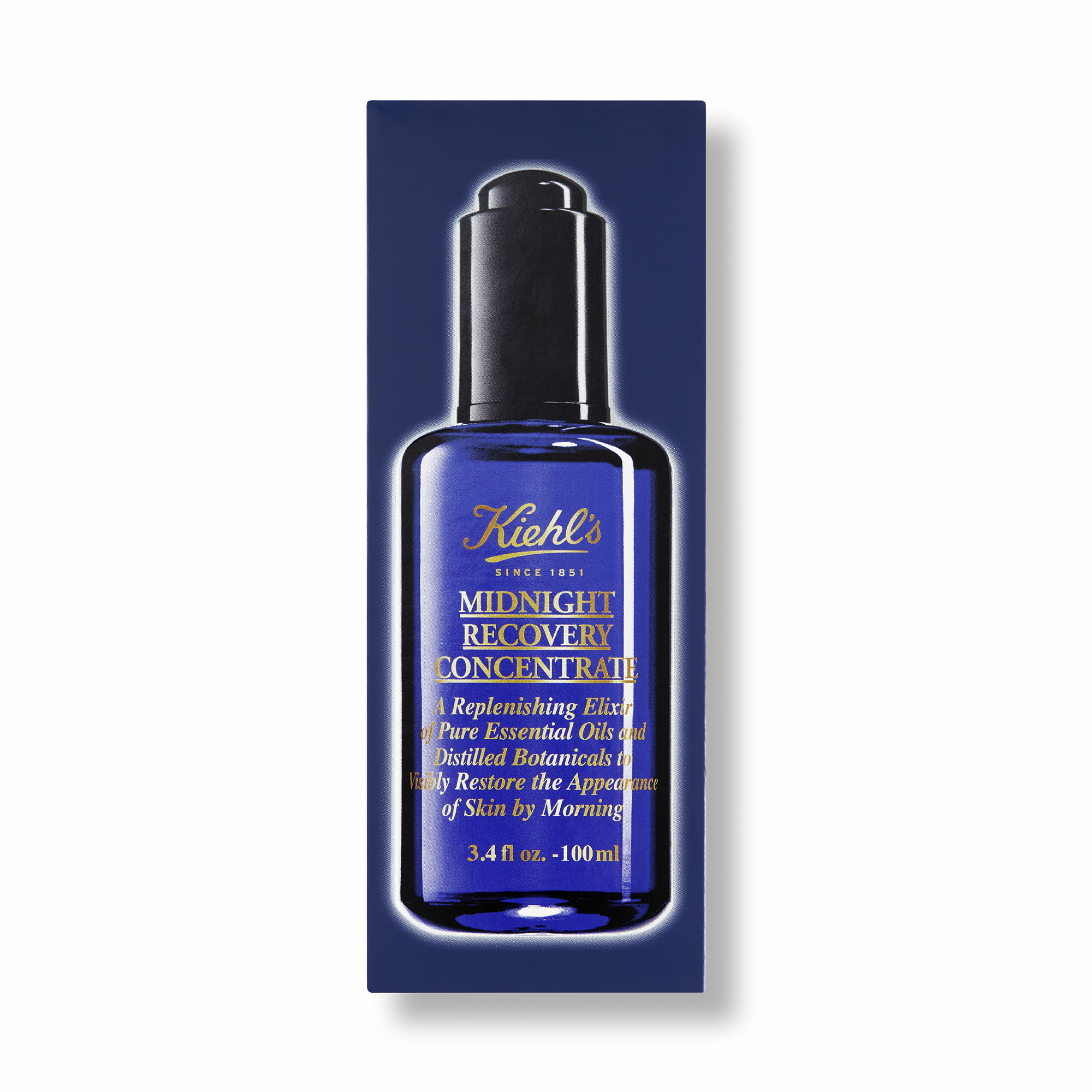 Kiehl's Midnight Recovery Concentrate Moisturizing Face Oil, 3.4