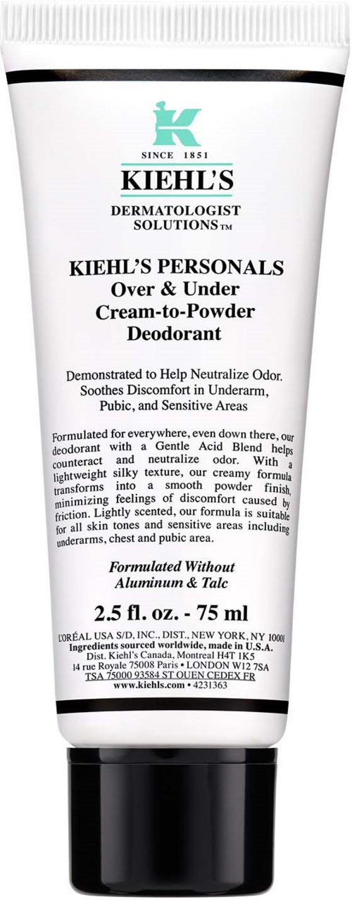 Kiehl's Over & Under Cream-to-Powder Deodorant 75 ml
