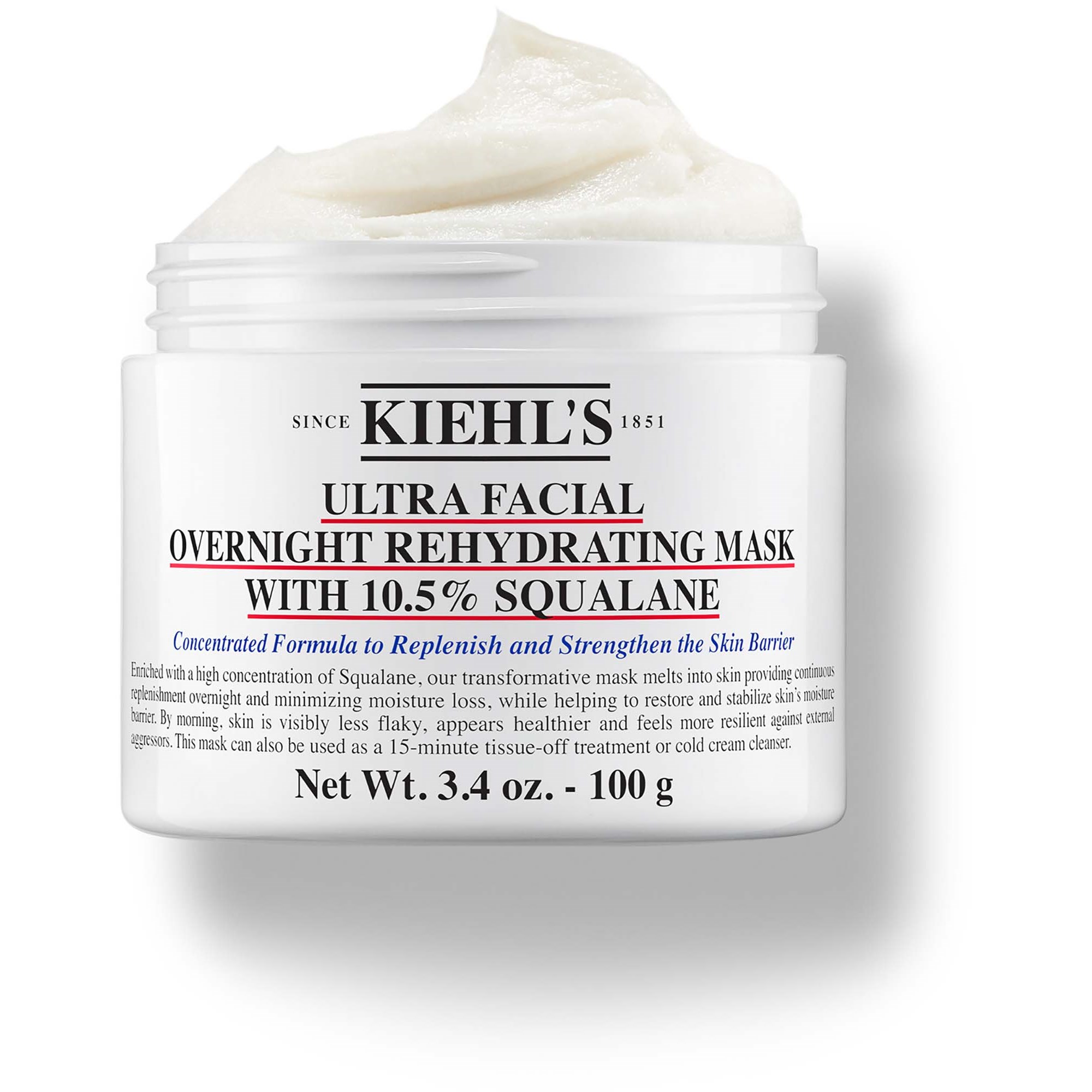 Alternativ bild 1 för Kiehl's - Ultra Facial Overnight Rehydrating Mask 100 ml på Skincity.com