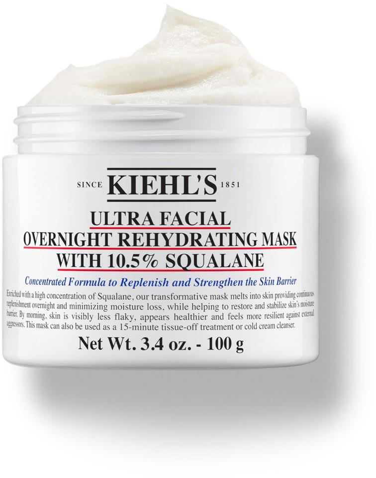Kiehl's Overnight Rehydrating Mask with 10.5% Squalane 100 ml