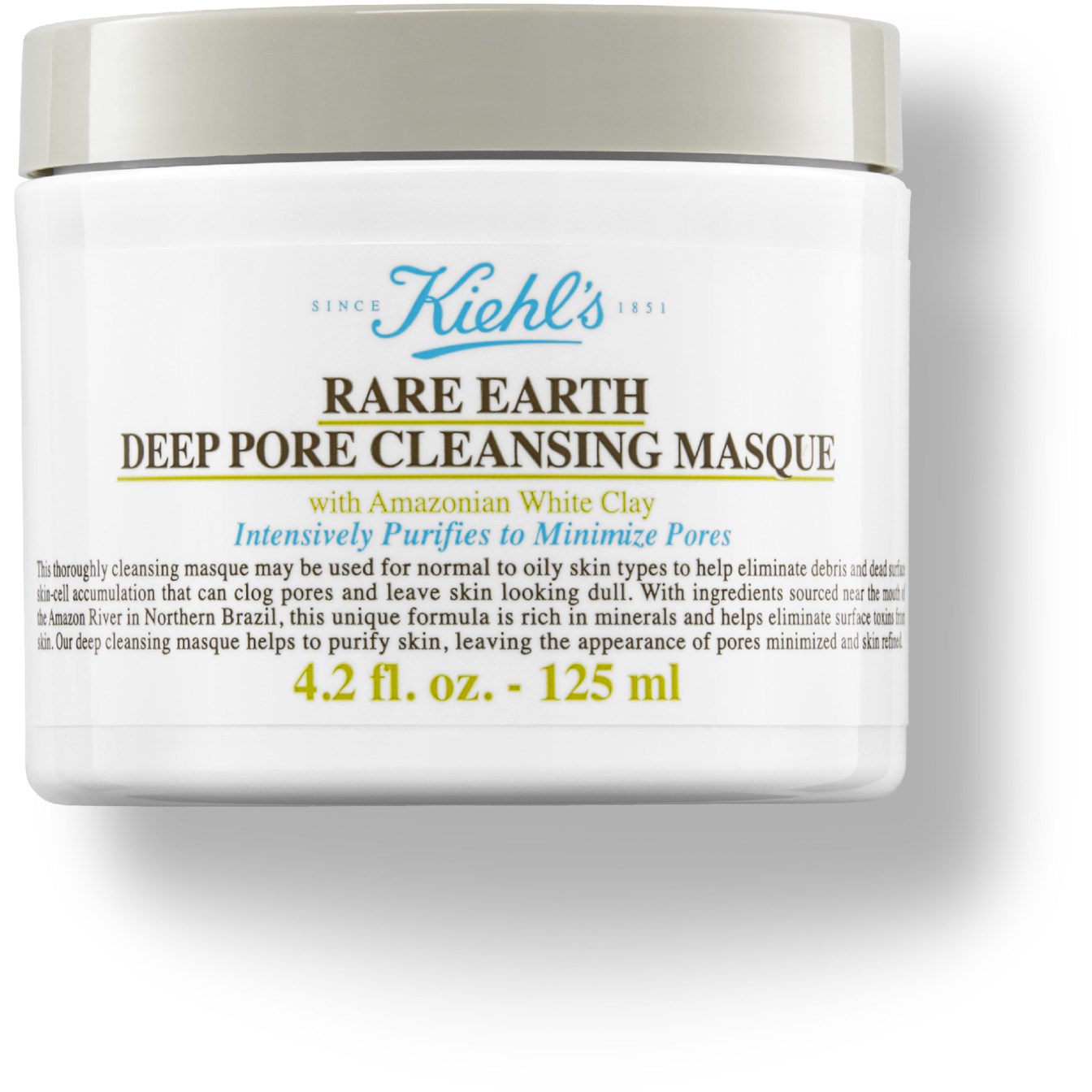 Läs mer om Kiehls Rare Earth Deep Pore Cleansing Masque 125 ml