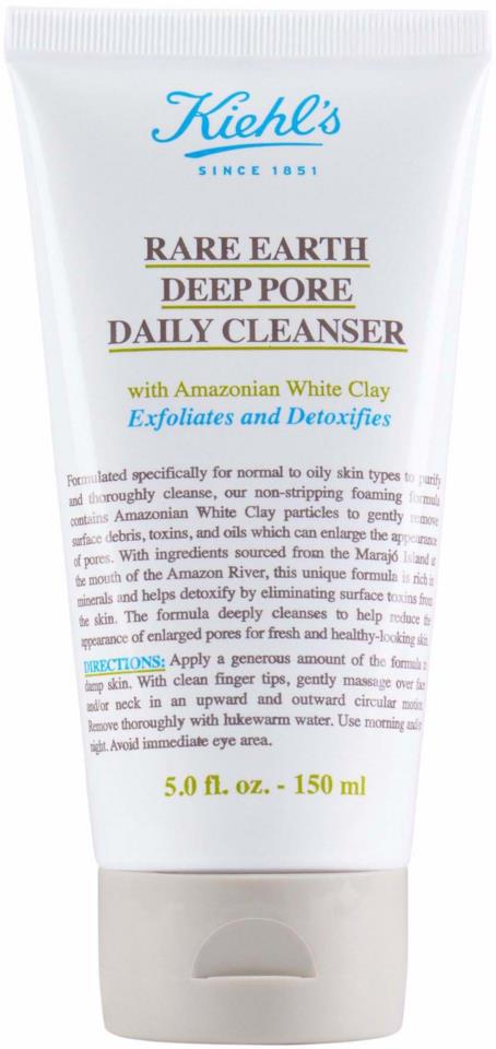 Kiehls Rare Earth Deep Pore Daily Cleanser 150 ml