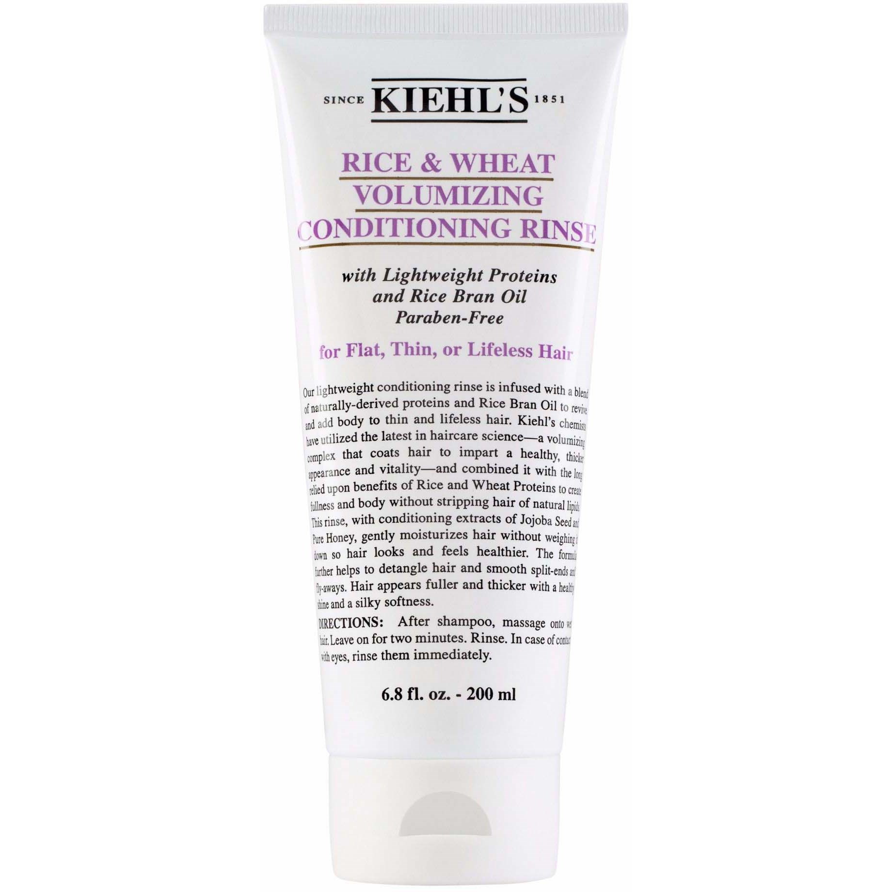 Kiehl's Rice & Wheat Volumizer Conditioner 200 ml billede
