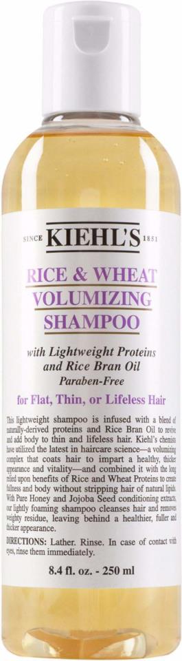 Kiehl's Rice & Wheat Volumizer Shampoo 250 ml
