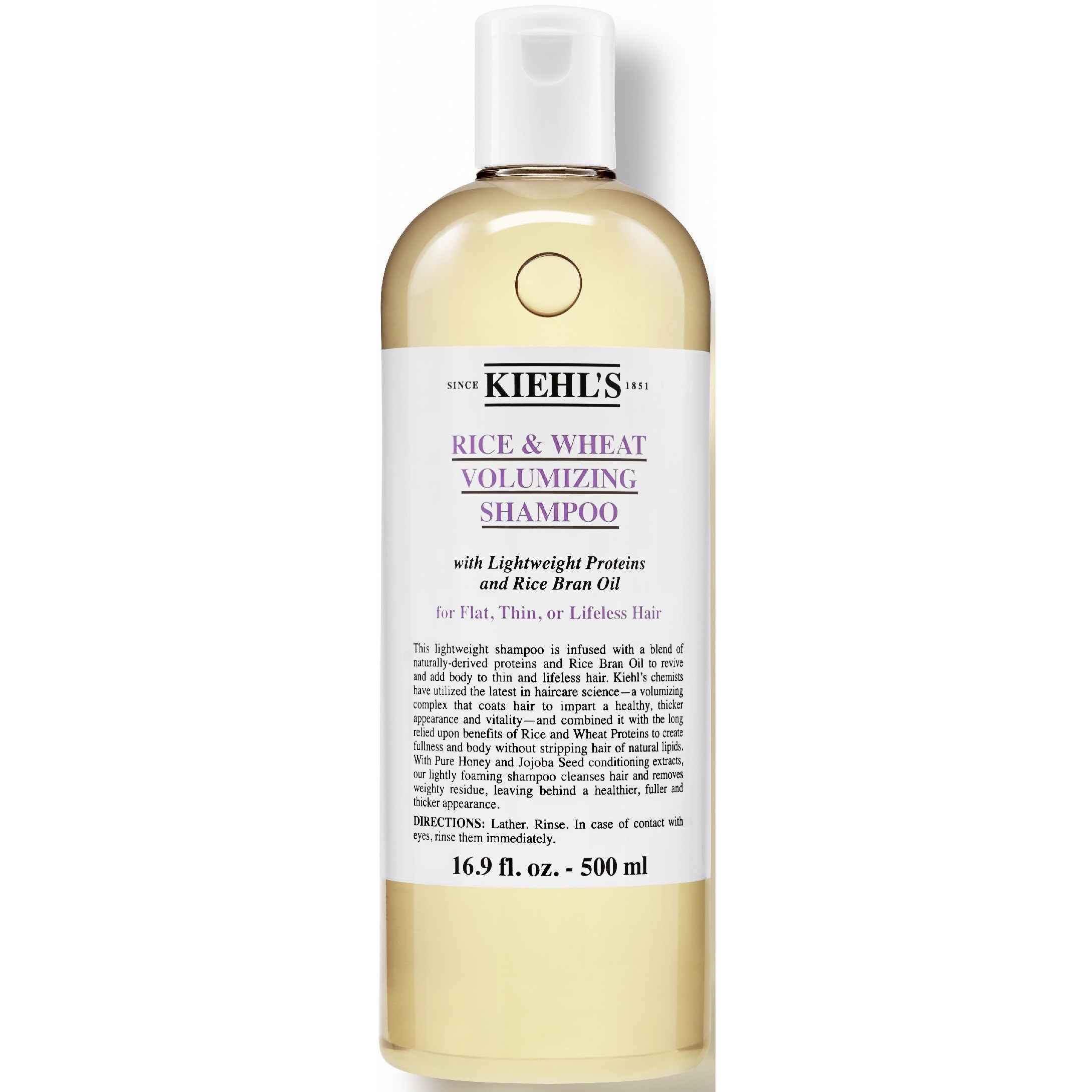Kiehl's Rice & Wheat Volumizer Shampoo 500 ml