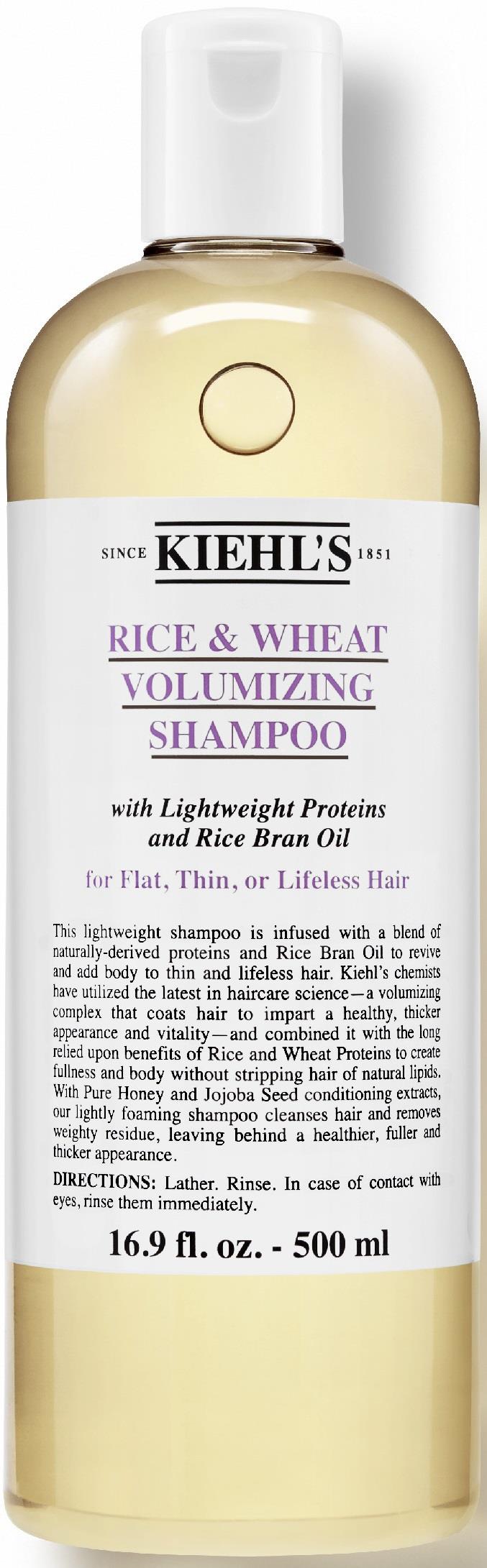 Kiehl's Rice & Wheat Volumizer Shampoo 500 ml