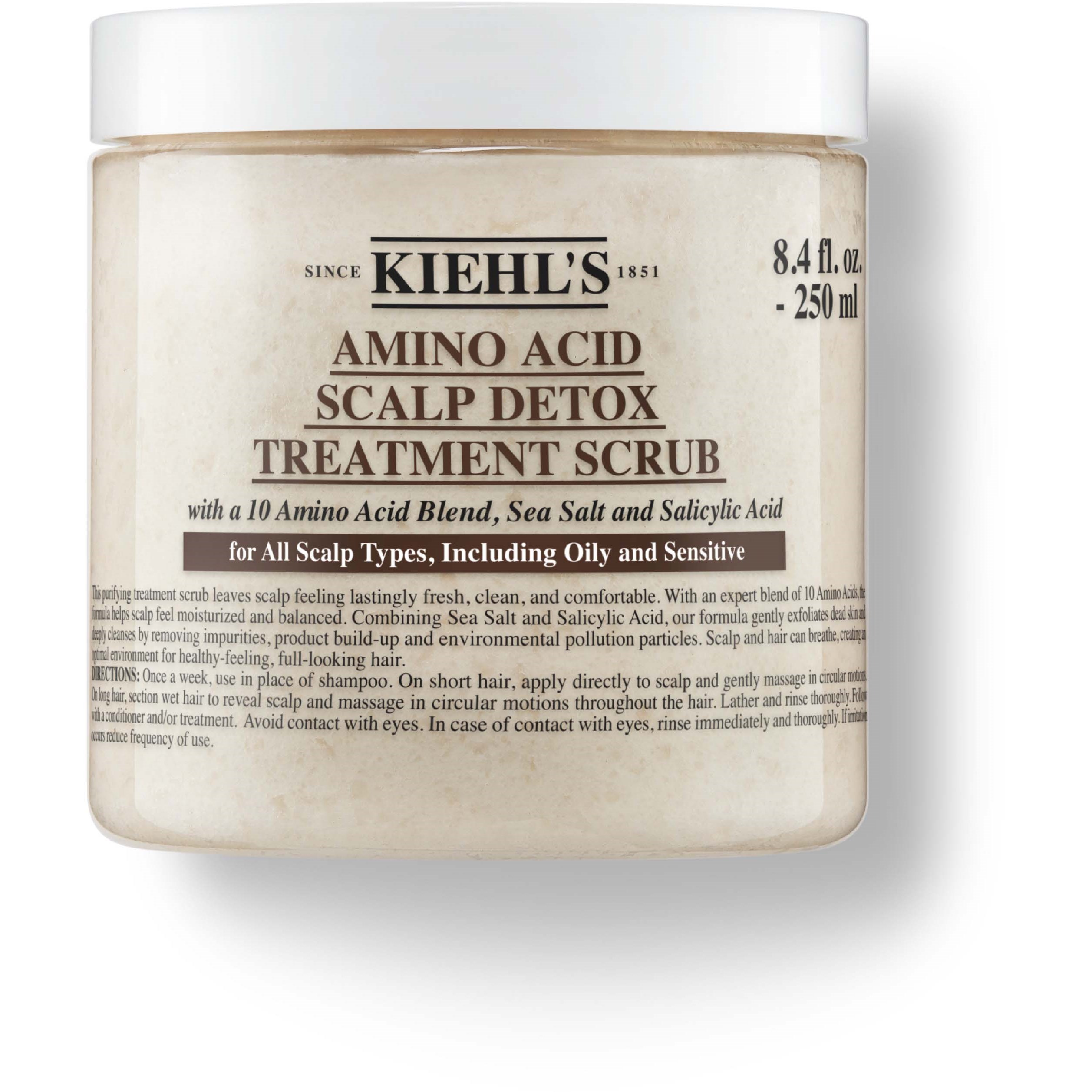 Läs mer om Kiehls Amino Acid Hair Care Scalp Detox Treatment Scrub 250 ml