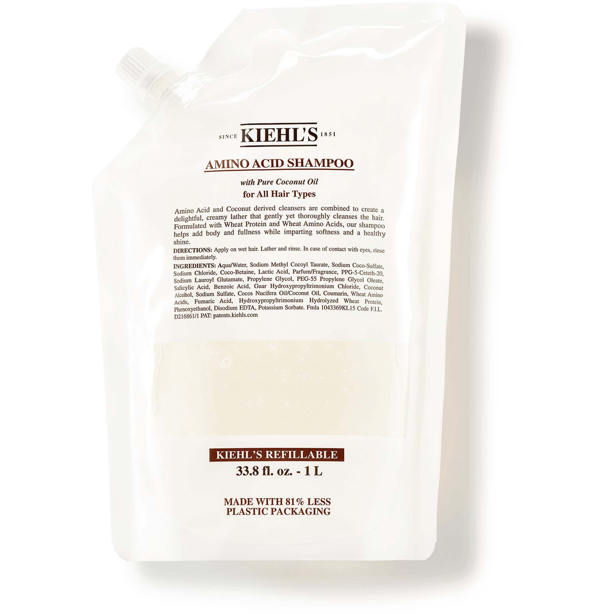 Kiehl's Amino Acid Hair Care Amino Acid Shampoo with Coconut Oil Refill 1000 ml