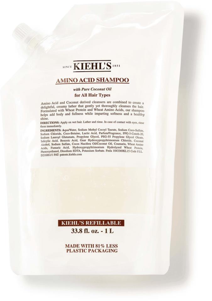 Kiehl's Shampoo with Coconut Oil Refill 1000 ml