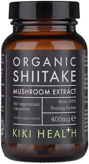 Kiki Health Organic Shiitake Extract Mushroom 60 caps
