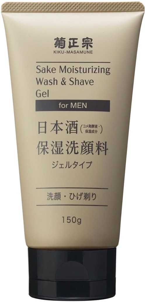 Kiku-Masamune Sake Moisturizing Wash & Shave Gel for MEN 150 g