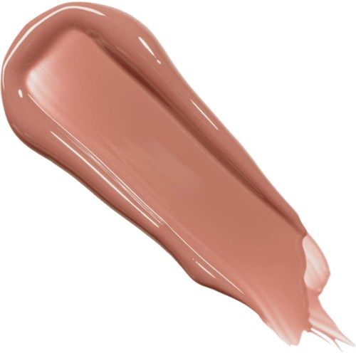 Krem blush i en ferskenfarge beige nyanse på jevn hud.