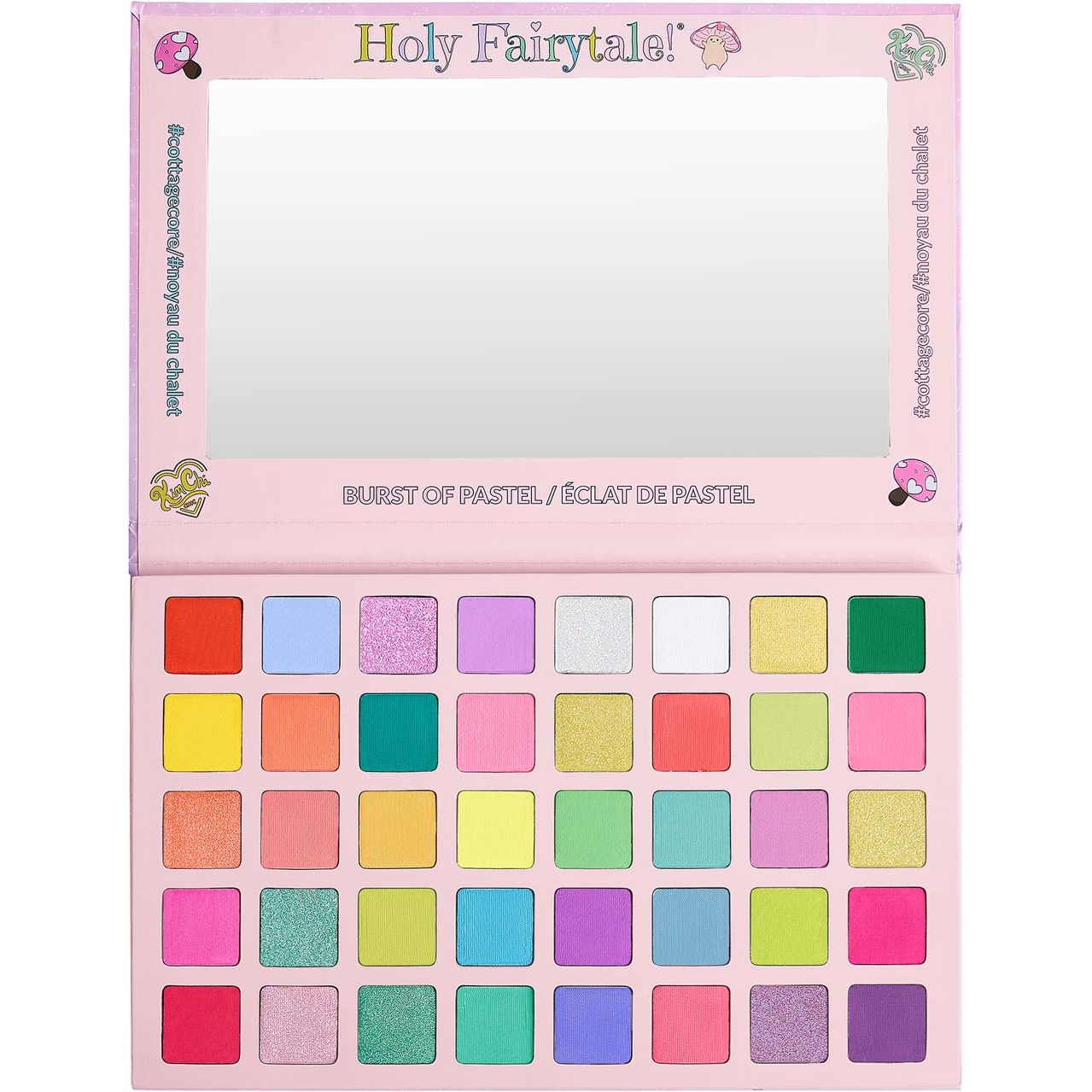 Läs mer om KimChi Chic Holy Fairytale Pressed Pigment Palette Cottage Core