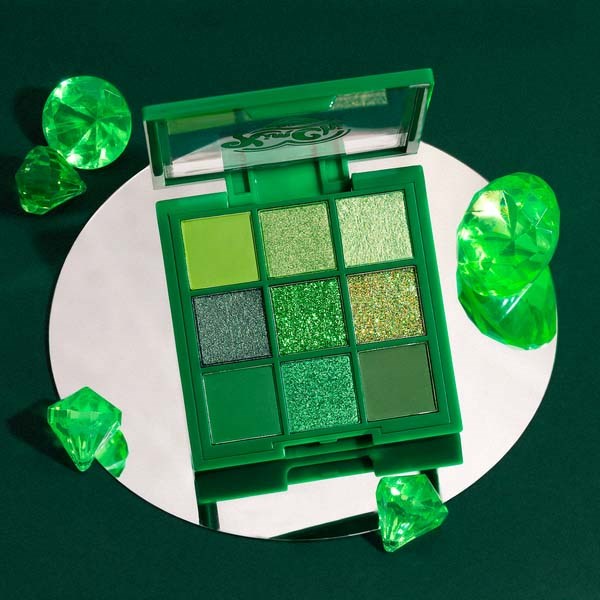 KimChi Chic Jewel Collection Eyeshadow Palette 02 Emerald (obrázok 3)