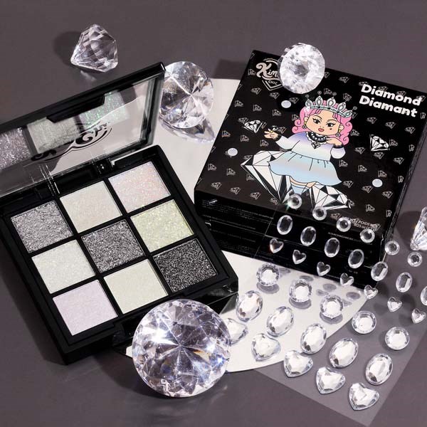 KimChi Chic Jewel Collection Eyeshadow Palette 04 Diamond (obrázok 5)