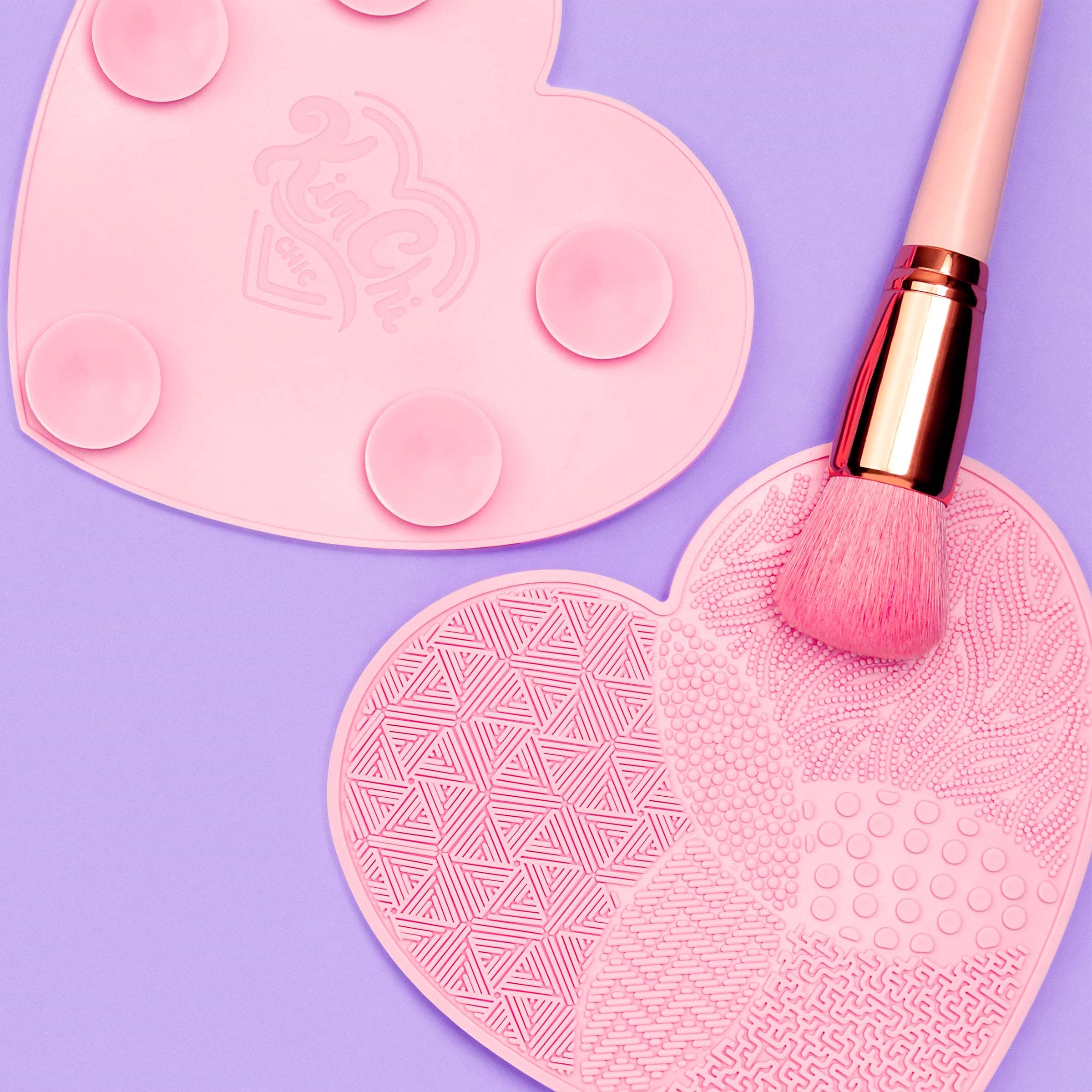 KimChi Chic Brush Cleansing Pad Pink - podkładka do mycia pędzli (obrázok 5)