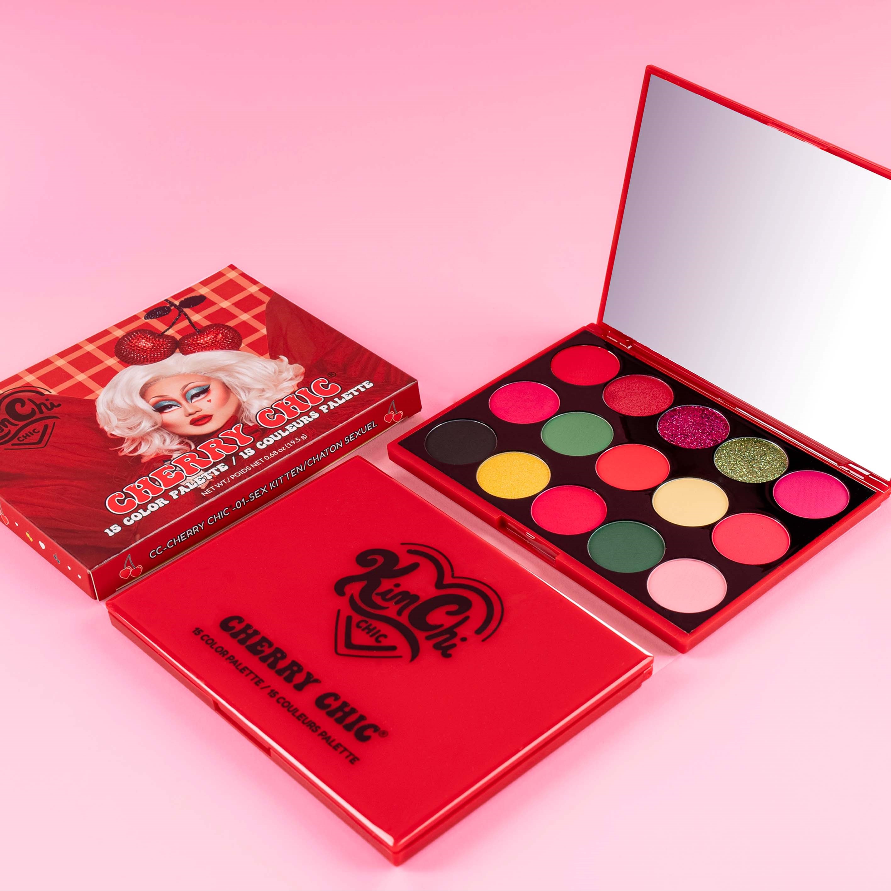 KimChi Chic Cherry Chic Palette Sex Kitten - paleta cieni (obrázok 6)