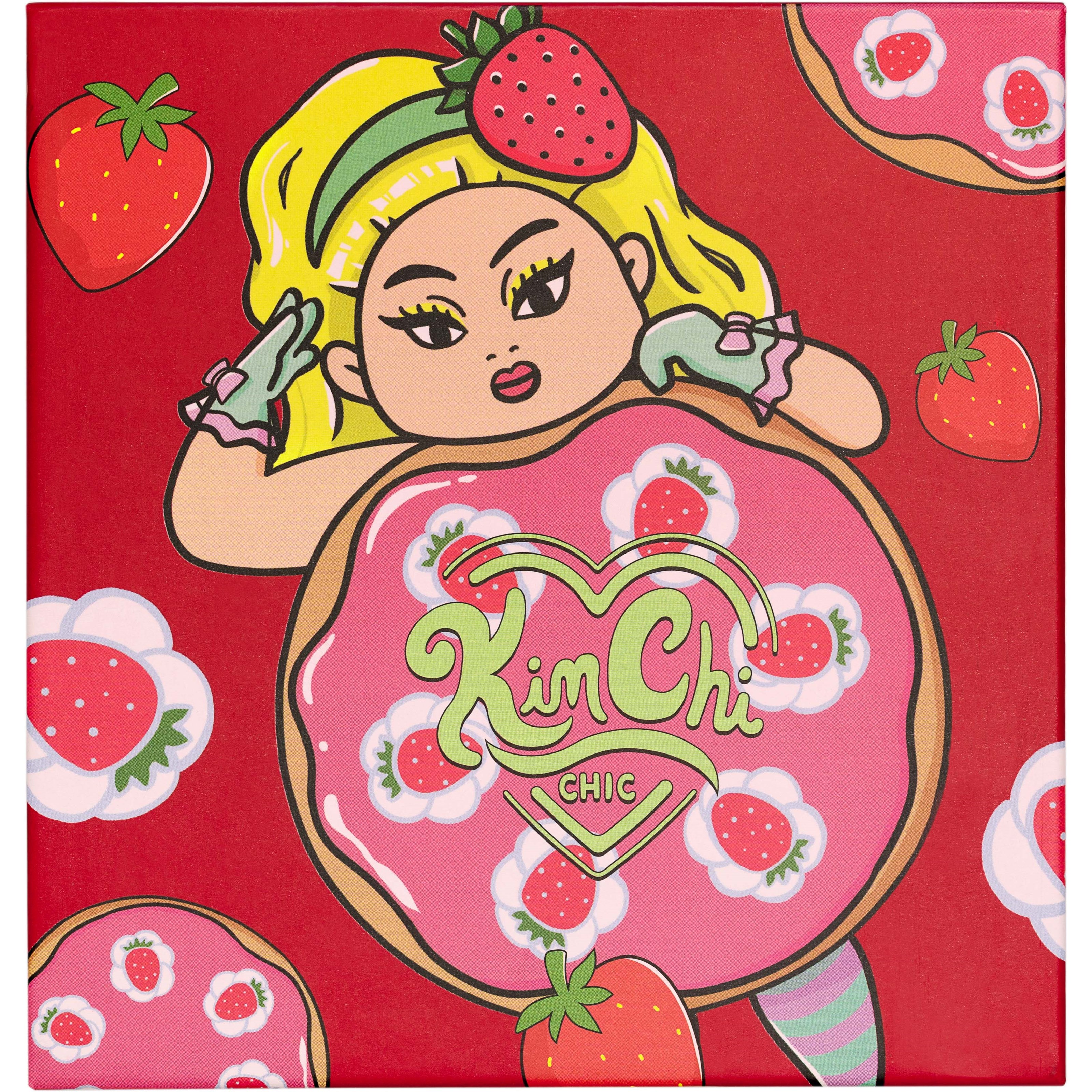 KimChi Chic Donut Collection Eyeshadow Palette - paleta cieni Strawber (obrázok 4)
