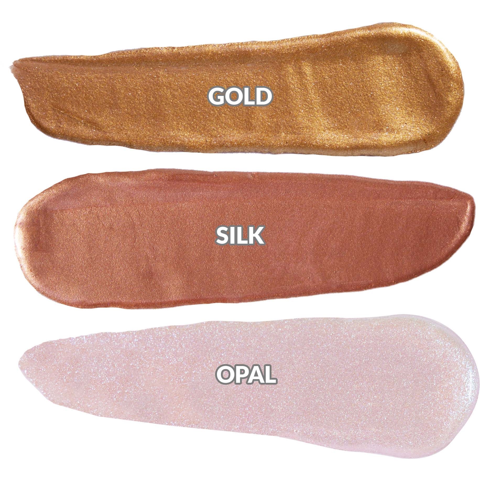 KimChi Chic Glam Tears Liquid Highlighter - rozświetlacz w płynie Opal (obrázok 3)