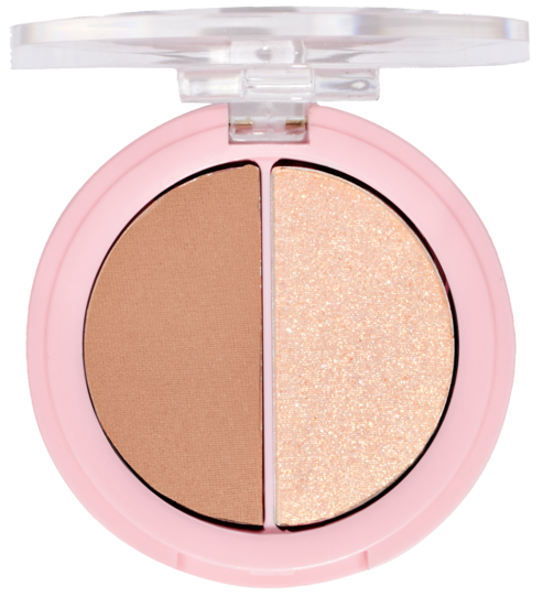 KimChi Chic Glazed 2 Go Pressed Pigment Duo Deux