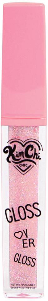 Kimchi Chic Gloss Over Gloss Full Coverage Lipgloss Peach Shimmer