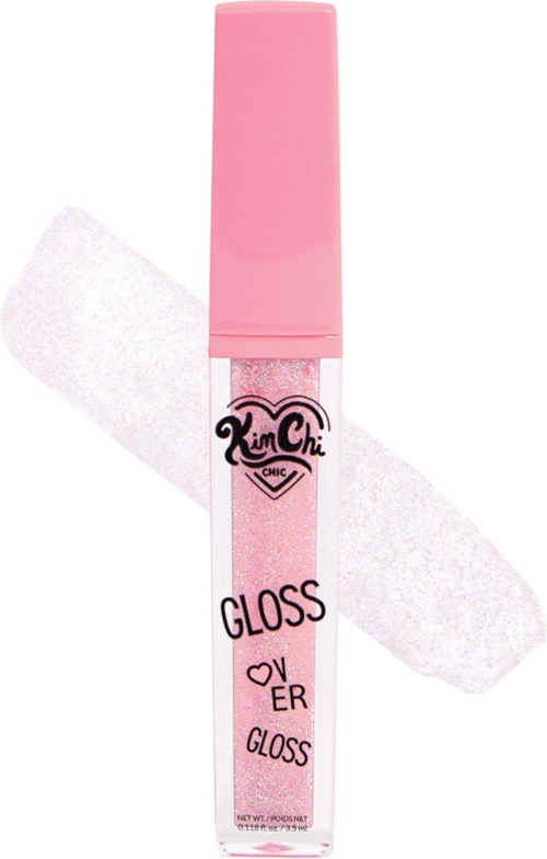 KimChi Chic Gloss Over Gloss Full Coverage Lipgloss Pink Shimmer