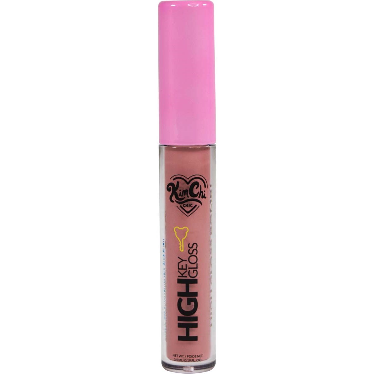 Läs mer om KimChi Chic High Key Gloss Full Coverage Lipgloss Buff
