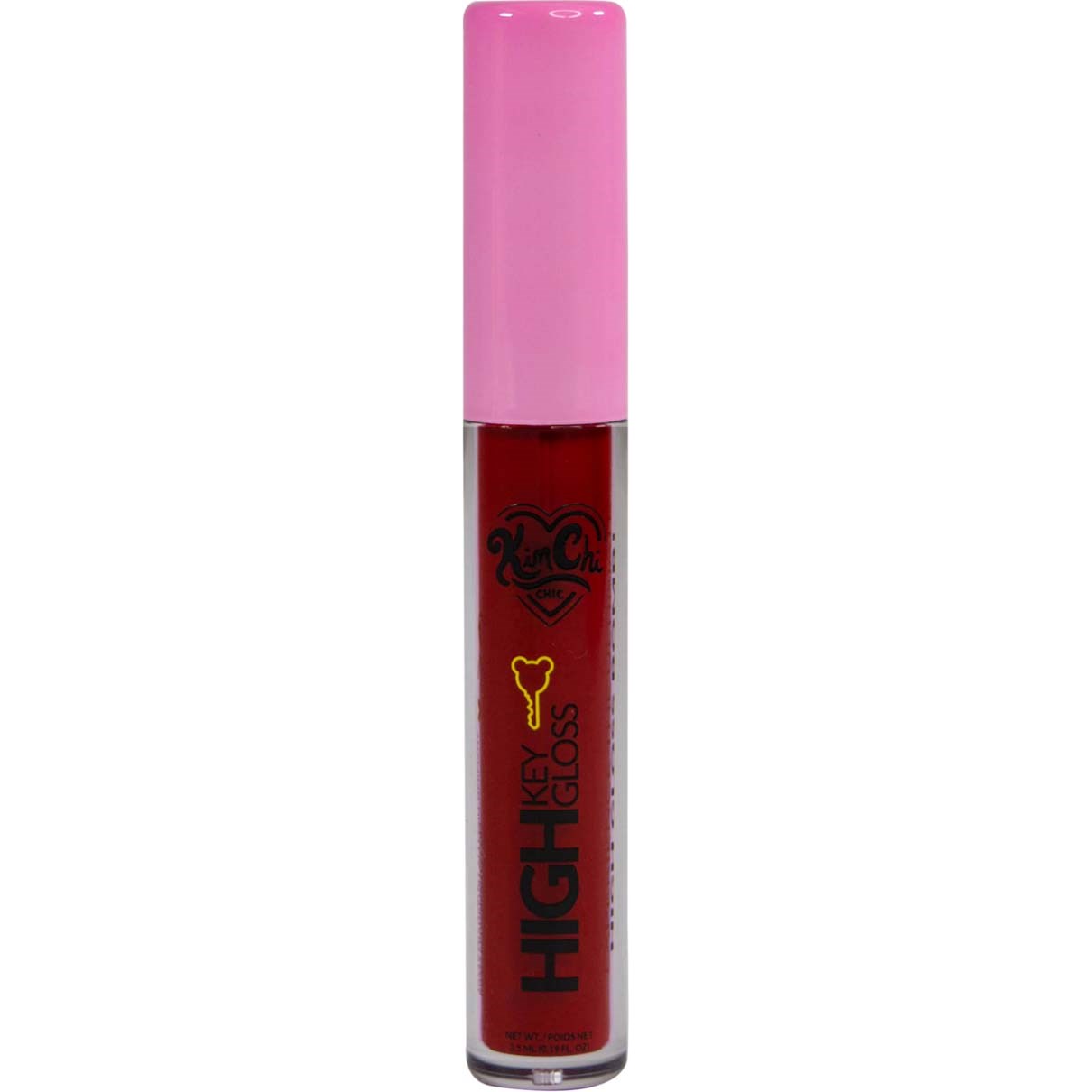 Läs mer om KimChi Chic High Key Gloss Full Coverage Lipgloss Pomegranate