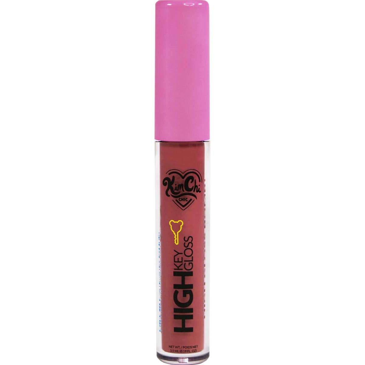 Läs mer om KimChi Chic High Key Gloss Full Coverage Lipgloss Summer Plum