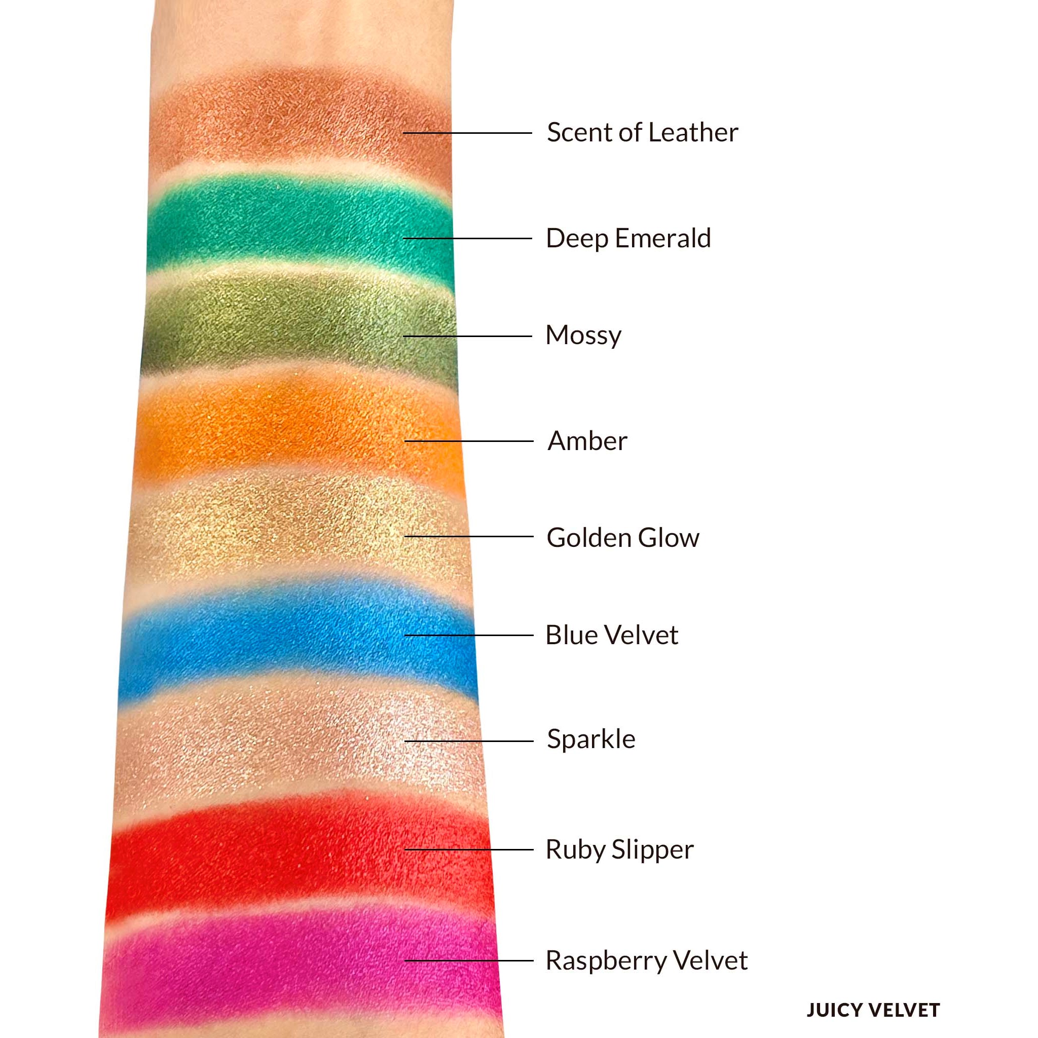 KimChi Chic Juicy Nine Palette - Paleta cieni do powiek Juicy Velvet (obrázok 3)