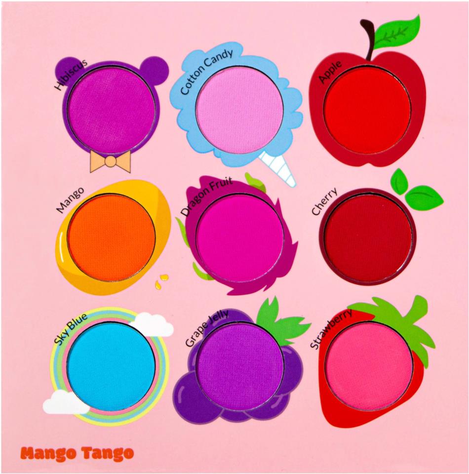 Kimchi Chic Juicy Nine Palette Mango Tango