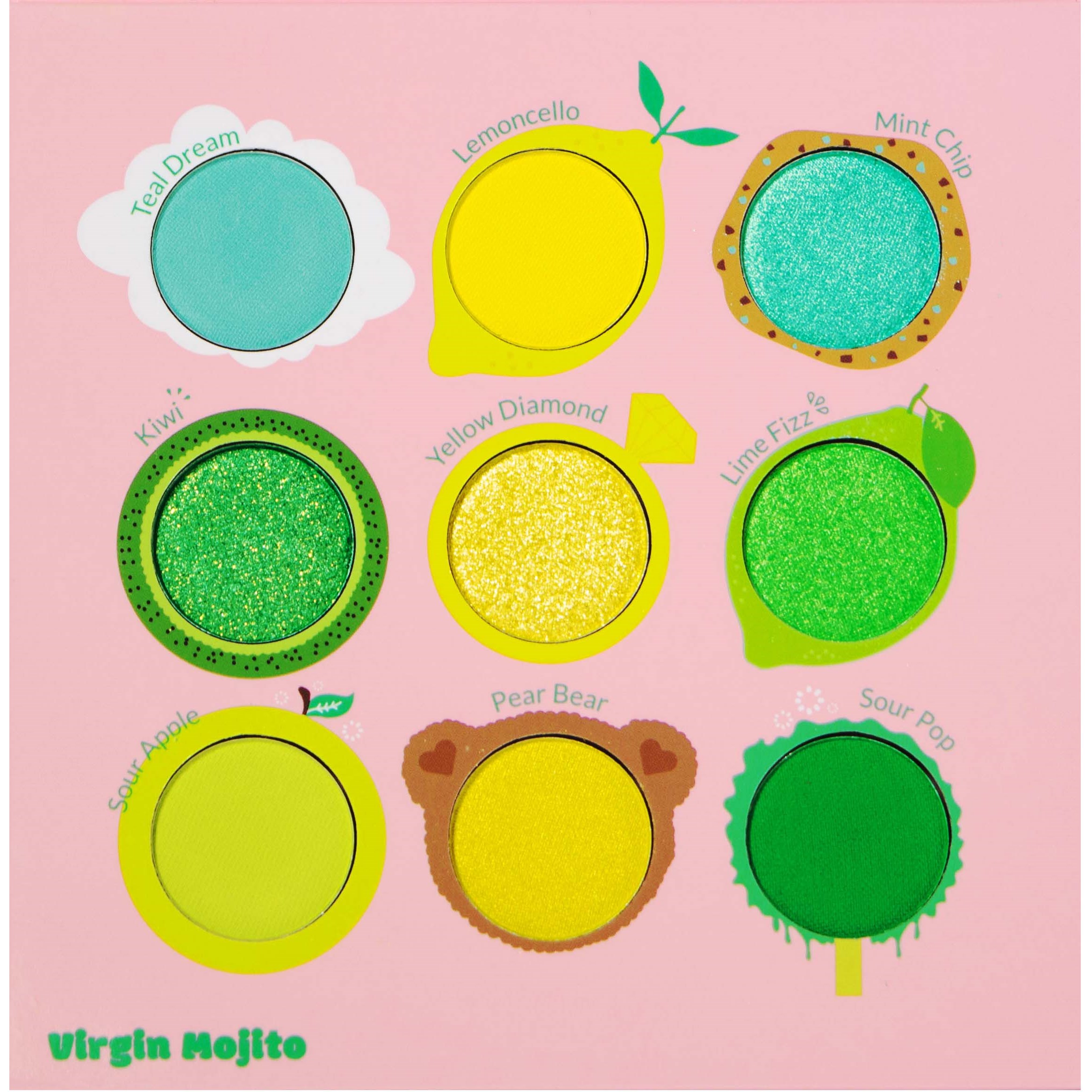 Läs mer om KimChi Chic Juicy Nine Palette Virgin Mojito