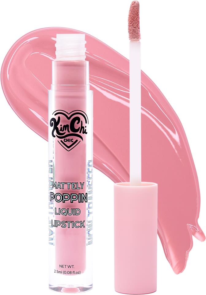 KimChi Chic Mattely Poppin Liquid Lipstick 01 Werk 2,5ml