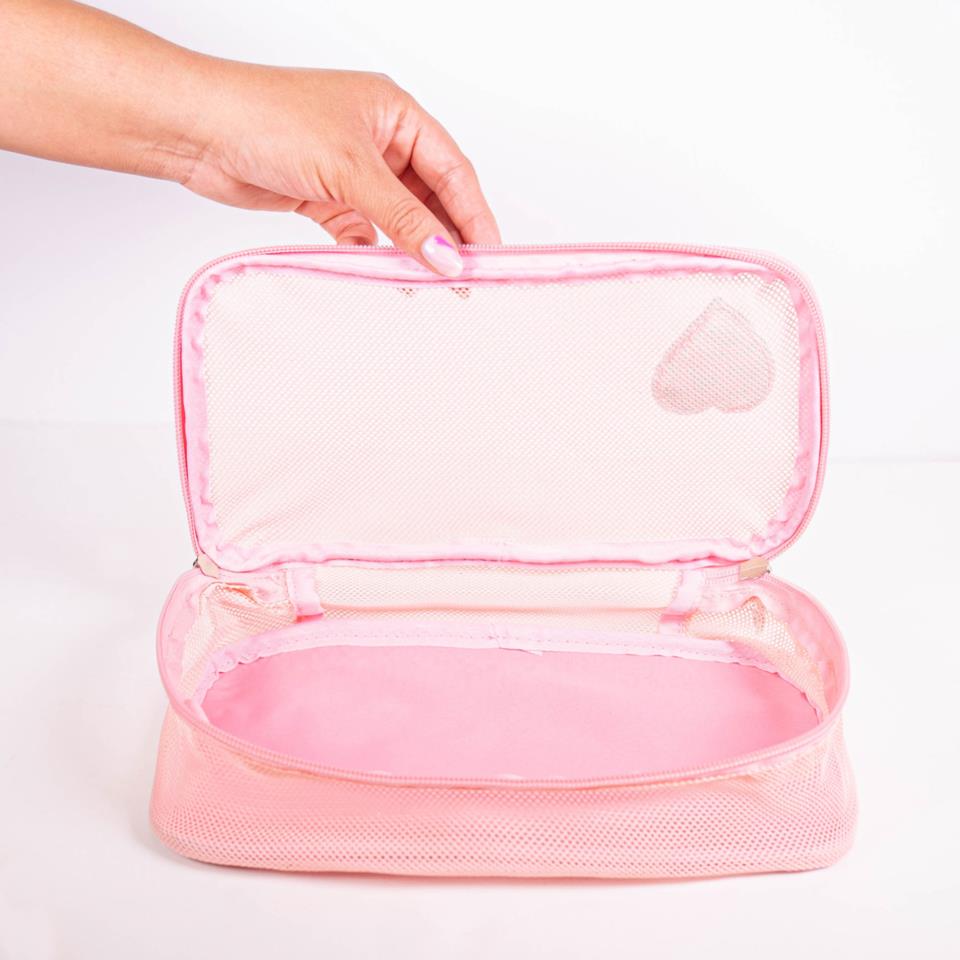KimChi Chic Mesh Cosmetic Bag Small 