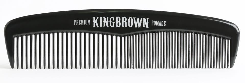 King Brown Pocket Comb Black
