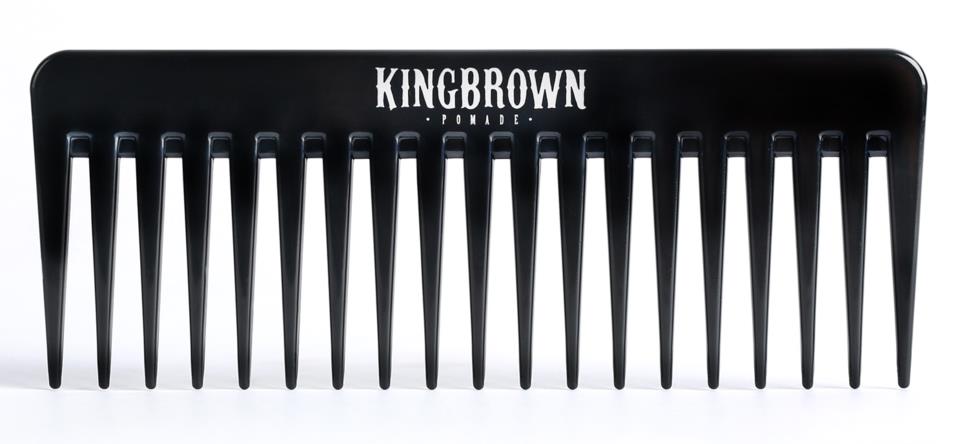 King Brown Texture Comb Black