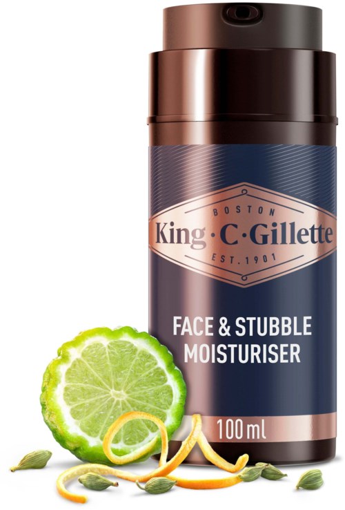 King C. Gillette Face & Stubble Moisturizer 100 ml