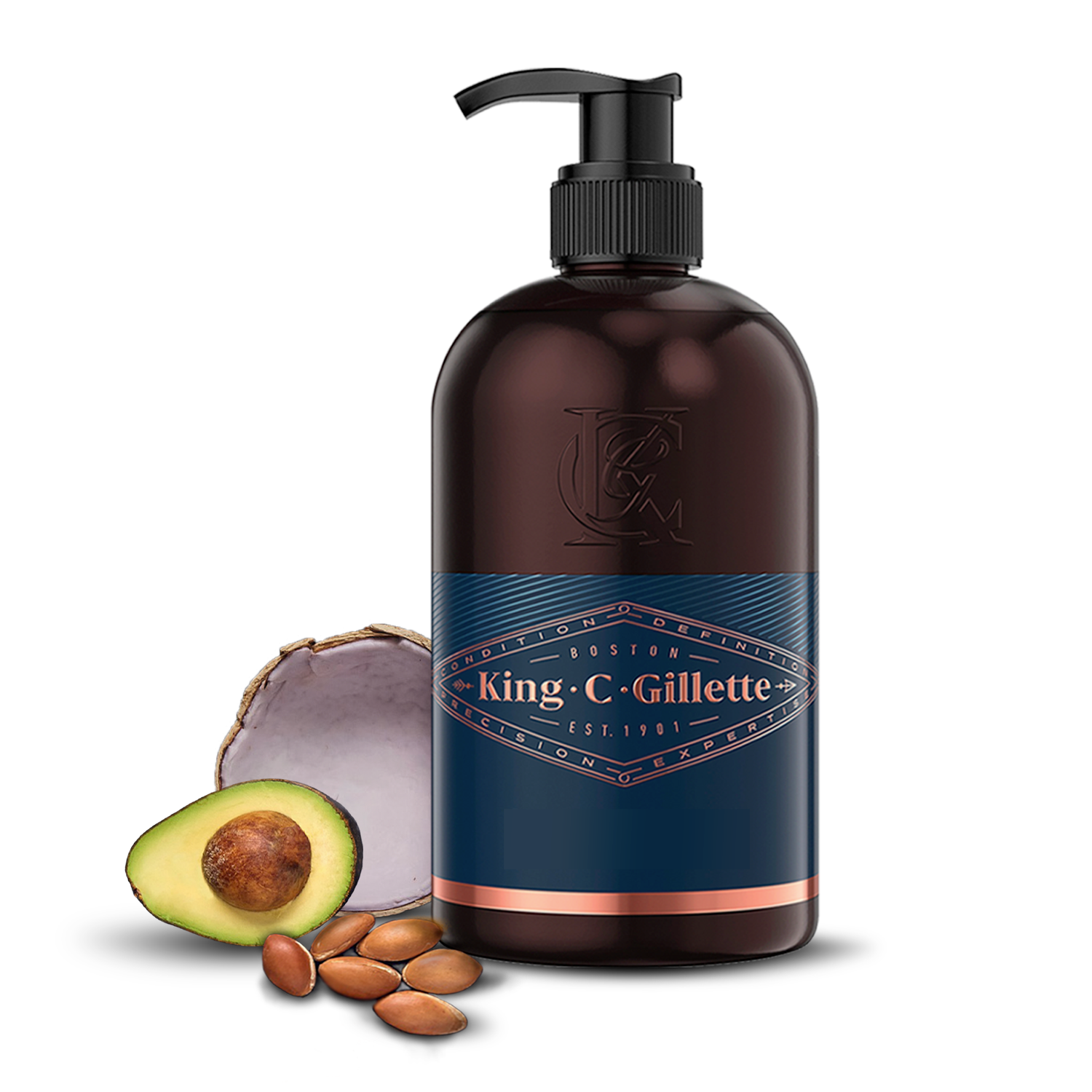 King C. Gillette Skägg och Ansiktstvätt För Män 350 ml 350 ml