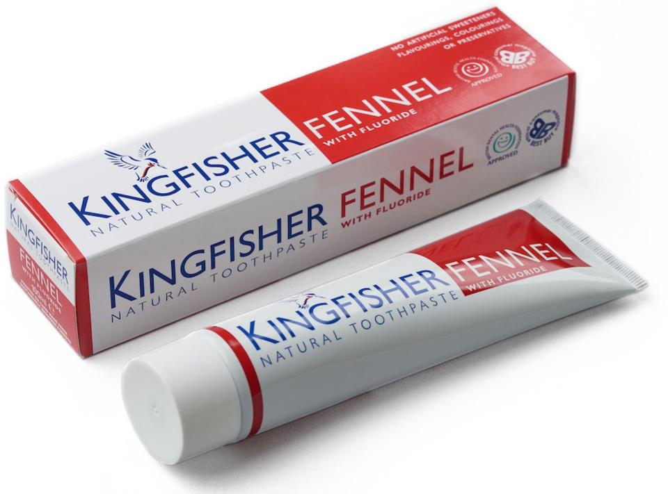 Kingfisher Fennel Toothpaste Fluor 100 ml
