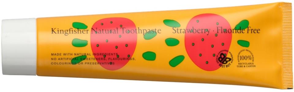 Kingfisher Kids Toothpaste Strawberry Fluor free75 ml
