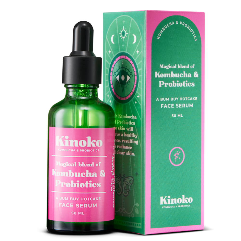 Läs mer om Kinoko Face Serum Probiotic & Kombucha 50 ml