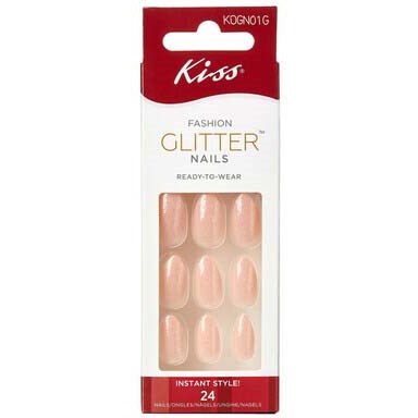 Läs mer om Kiss Glitter Nails - Missing Out