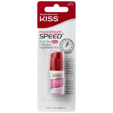 Läs mer om Kiss Maximum Speed Pink Nail Glue