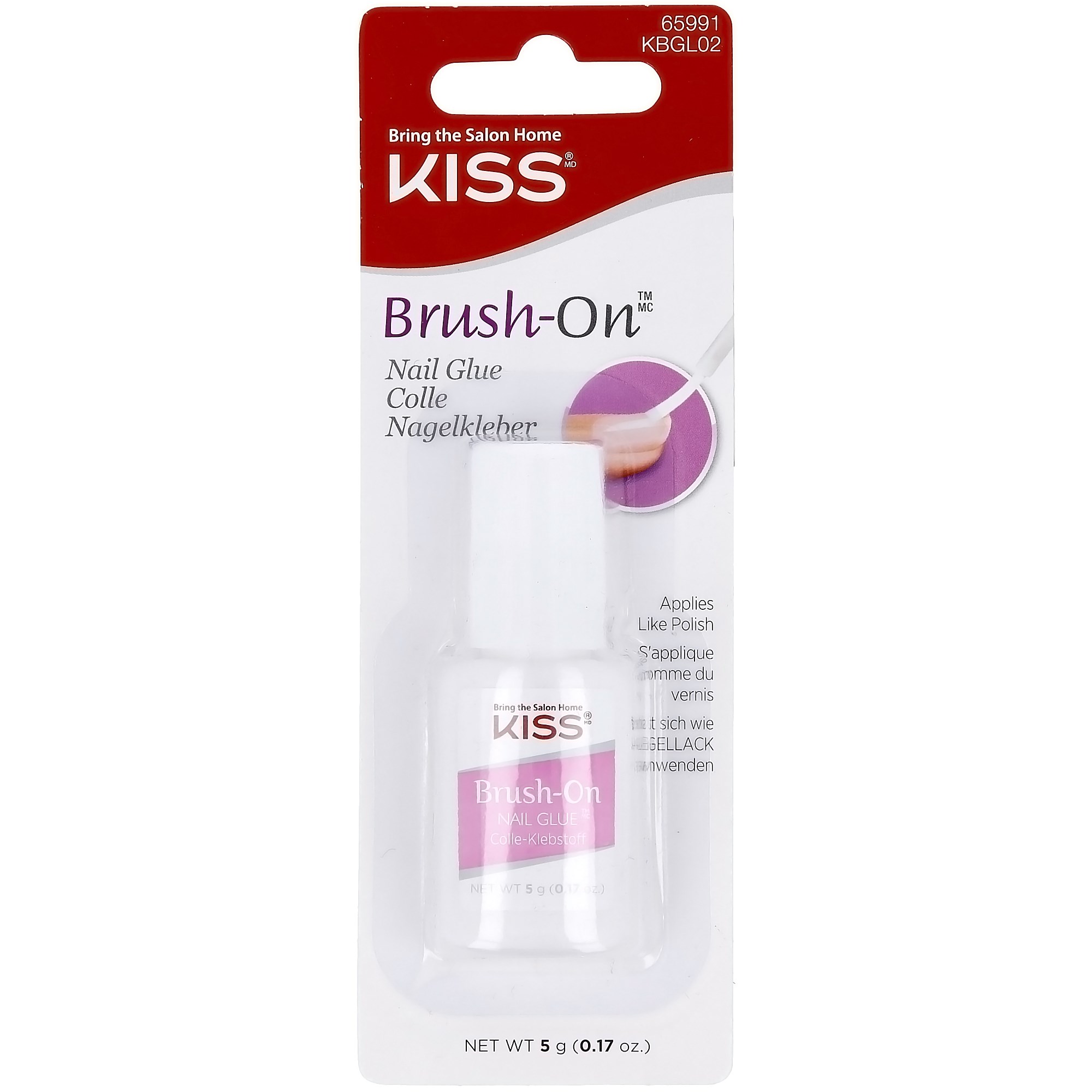 Läs mer om Kiss Brush On Nail Glue