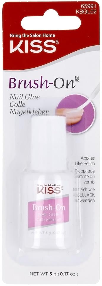 Kiss Brush On Nail Glue 5g