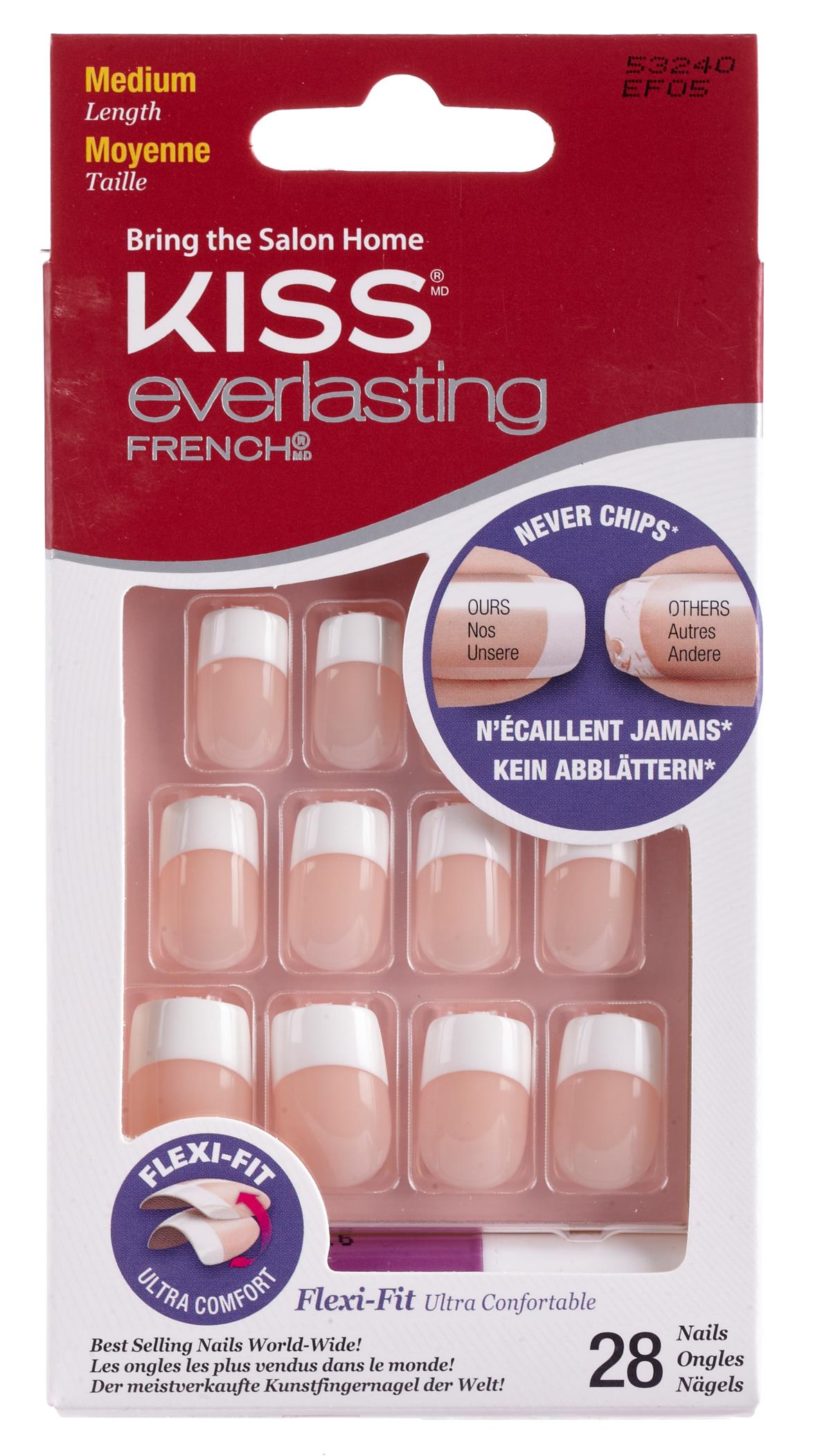 Everlasting French Script Kiss Everlasting French Nail Kit Infinite