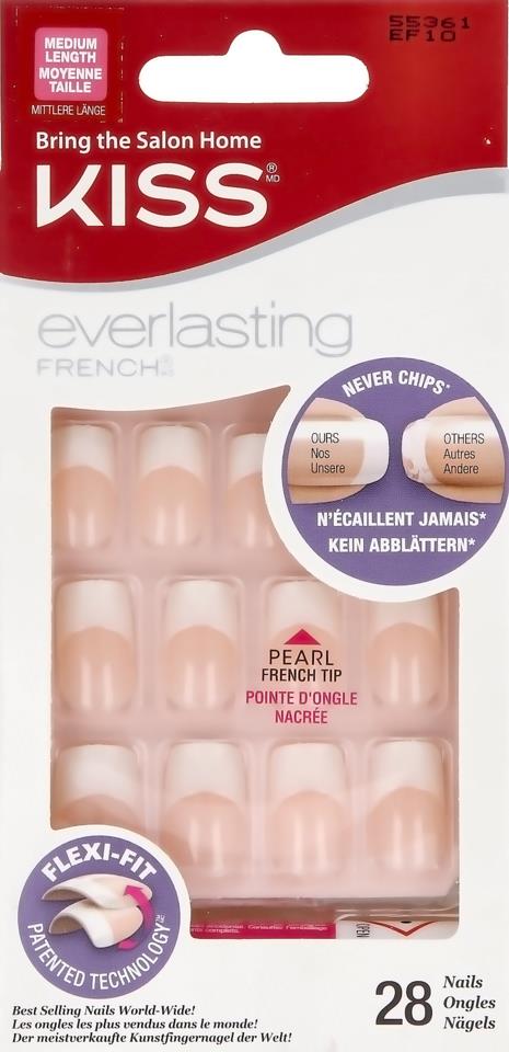 Kiss Everlasting French Nail Kit WeddingGown